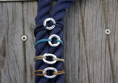 bracelet label bleu