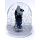 Boule à neige argent
